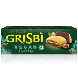 Vicenzi - 'Grisbi' VEGAN Gianduia Cream Biscuits (12x135g)