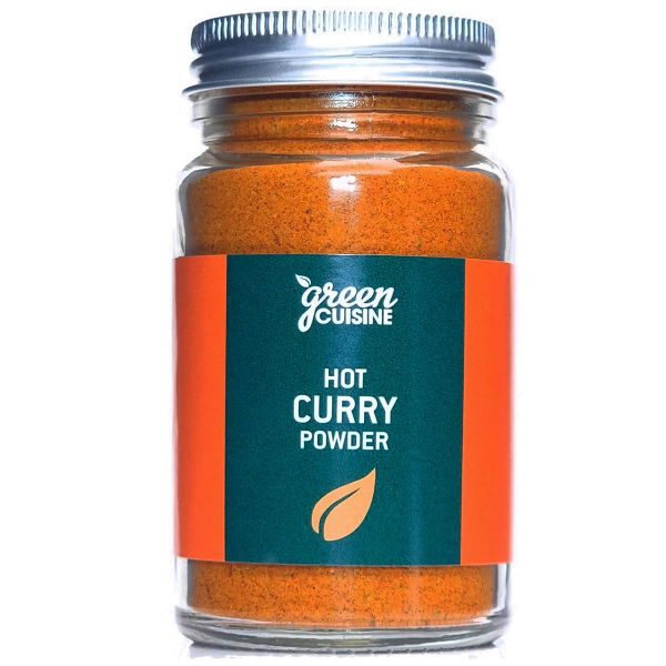 Green Cuisine 'Jars' - Curry Powder 'HOT' (6x55g)