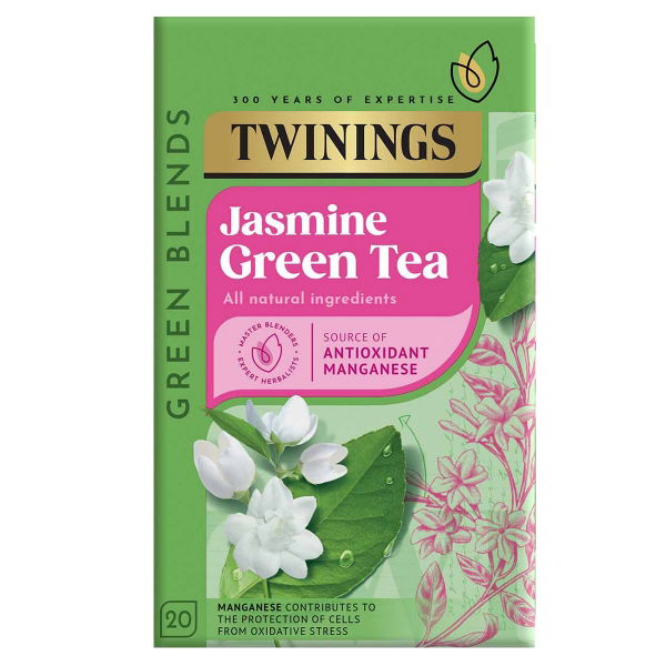 Twinings - Green Tea Jasmine (4x20's)