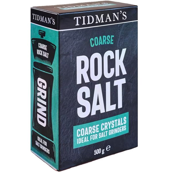 Tidman's - Natural Rock Salt (12x500g)