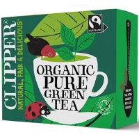 Clipper - F/T Organic Pure Green Teabags (4x80's)