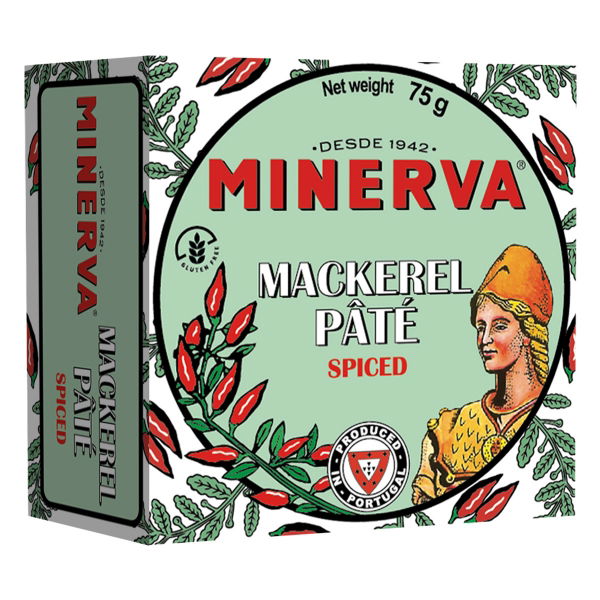 Minerva - Spiced Mackerel Pate (24x75g)