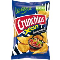 Lorenz - Crunchips X-Cut Chakalaka (10x140g)