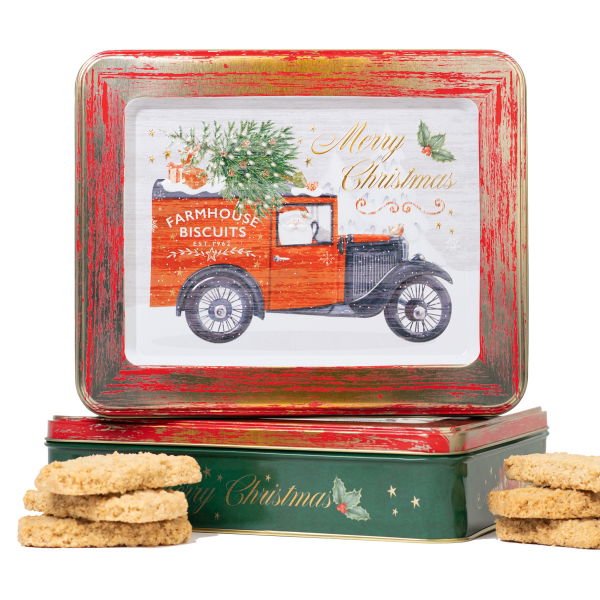 Farmhouse - Vintage Van Square Tin (6x400g)
