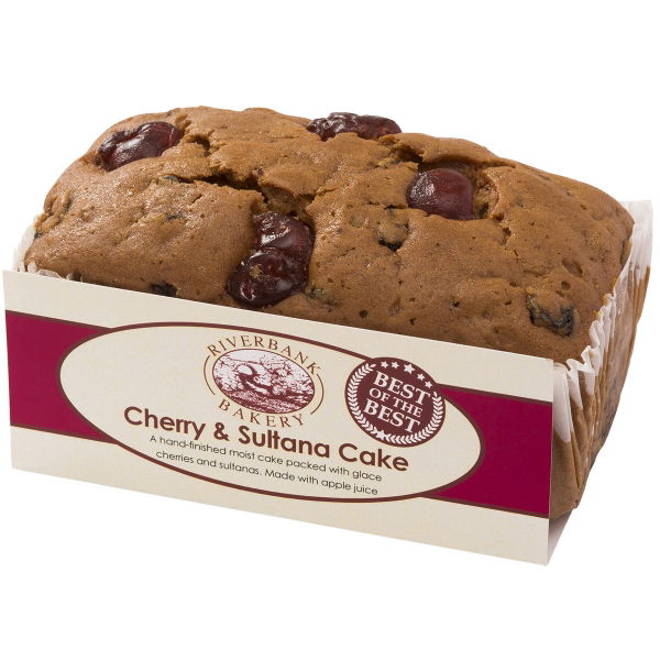 Riverbank - Cherry & Sultana Cake (6x385g)