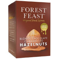 Forest Feast - Blonde Choc Caramelised Hazelnuts GIFT (6x100