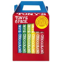 Tony's Chocolonely - Xmas Rainbow '6 Pack' (6x1080g)