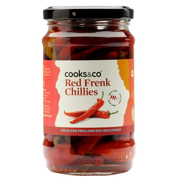 Cooks & Co - Frenk Red Chillies (6x300g)