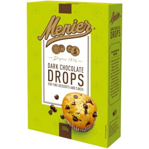 Menier - Dark Chocolate DROPS (6x200g)