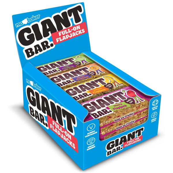 Ma Baker - Giant 'Assorted' FRUIT Bars (20x90g)
