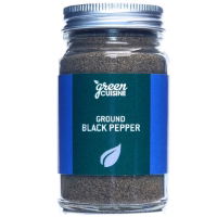 Green Cuisine 'Jars' - Pepper Black Ground (6x55g)