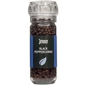 Green Cuisine - GRINDER Black Peppercorns (6x51g)