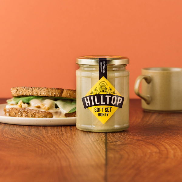 Hilltop Honey - Soft Set Honey (4x340g)