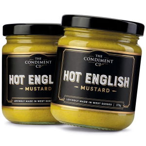 Condiment Co. - Hot English Mustard (6x175g)