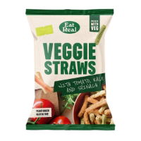 Eat Real GF - SMALL Veggie Straws Kale, Tom, Spinac (18x45g)
