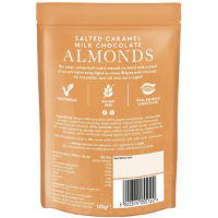 Forest Feast - Salted Caramel Milk Choc Almonds (8x120g)