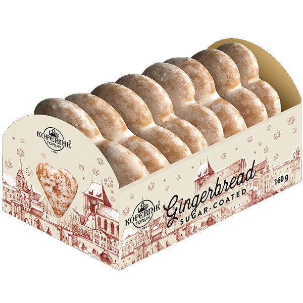 Kopernik - Iced Gingerbread Hearts (12x160g)