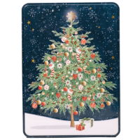 Farmhouse - Christmas Tree Rectangle Tin (12x300g)