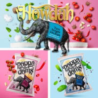 Howdah - Poppadoms 'Tandoor BBQ' (6x80g)