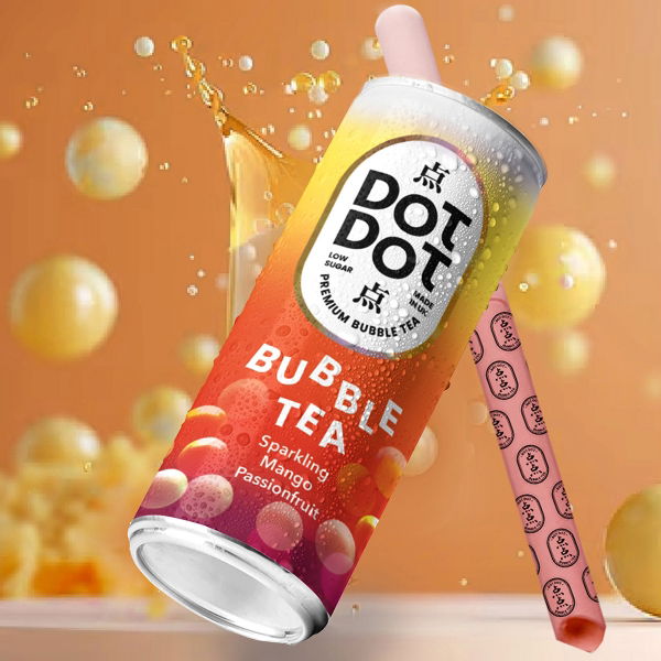 Dot Dot - CANS Bubble Tea Mango Passionfruit (12x250ml)