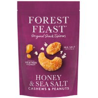 Forest Feast - Honey & Salt Peanuts & Cashews (8x120g)