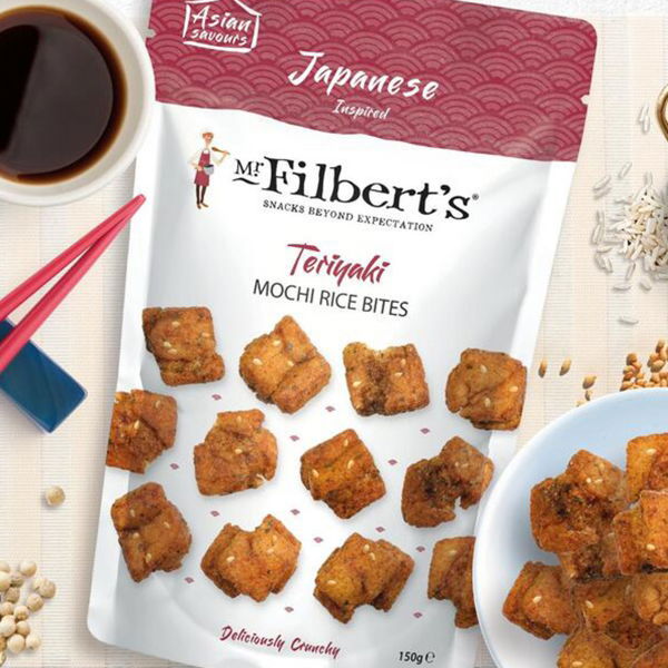 Mr Filberts - Japanese Teriyaki Mochi Rice Bites (6x150g)