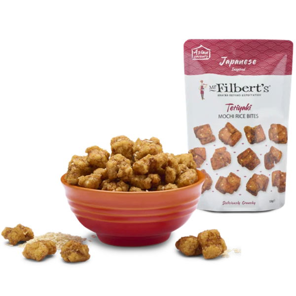 Mr Filberts - Japanese Teriyaki Mochi Rice Bites (6x150g)