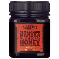 Taylor Pass Honey - Multifloral MANUKA MGO50+ (6x250g)