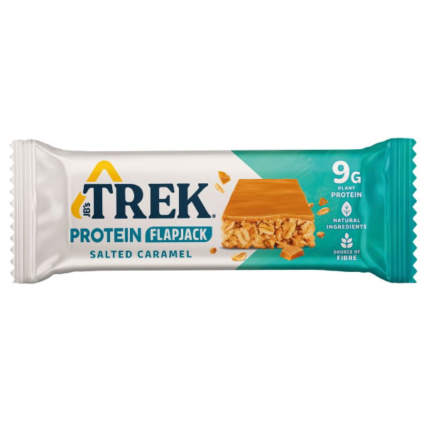 TREK - GF PROTEIN FLAPJACK 'Salted Caramel' (16x50g)
