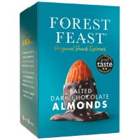 Forest Feast - Salted Dark Choc Almonds GIFT (6x140g)