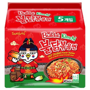 Samyang - 'Multipack' Buldak KIMCHI Chicken Ramen (8x5x135g)