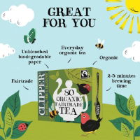 Clipper - F/T Organic Everyday Teabags (4x80's)